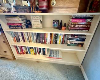 Lots and lots of books.  Keep watching pictures