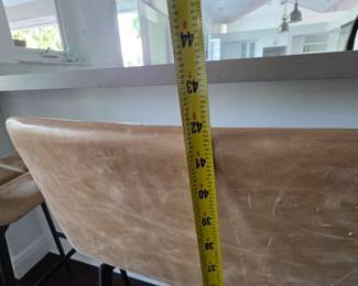 Blue Dot Bar Stool backrest height