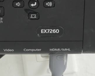 Epson EX7260 Projector with Mount with mount and screen