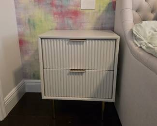 West Elm Quinn Lacquer Nightstand