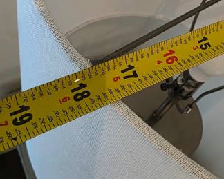 Cylinder Base Table Lamp width