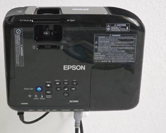 Epson EX7260 Projector with Mount with mount and screen