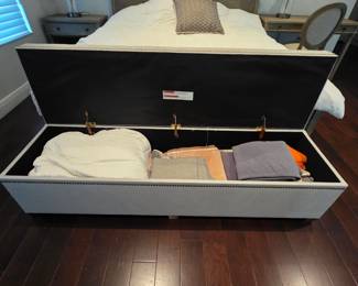 Tamsen King Storage Bench Upholstered