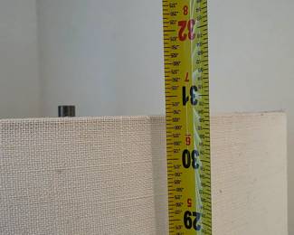 Cylinder Base Table Lamp height