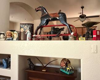 Fireplace, collectibles