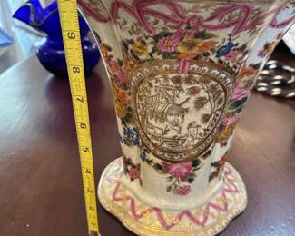 #133 - $68 - Antique style porcelain vase