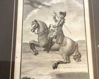 #41 - $200 for set - Set of 4 Spanish etchings, 19th century, black & white, 14x18".
