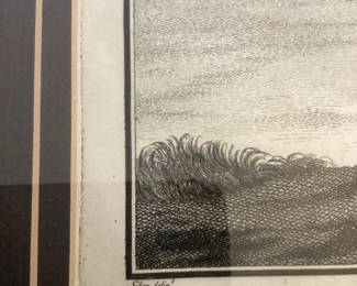 #41 - $200 for set - Set of 4 Spanish etchings, 19th century, black & white, 14x18".