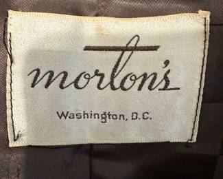 #125 - $160 - Morton's Washington D.C. mink shawl