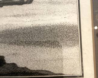 #41 - $200 for set - Set of 4 Spanish etchings, 19th century, black & white, 14x18".