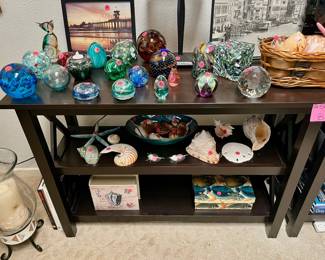 Paperweight collection 
