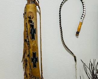 Leather Whip.