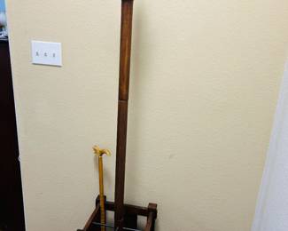Hat Rack and Umbrella Stand. Solid Wood.