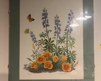 Mary Foley Benson signed print
