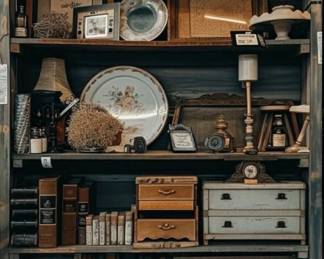 Antique, vintage decor from pictures to trinkets , come see if we have the missing piece of your collection!