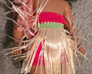Vintage hula doll