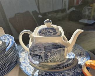 Liberty Blue teapot
