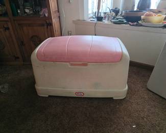 Little Tykes Pink Toy Box
