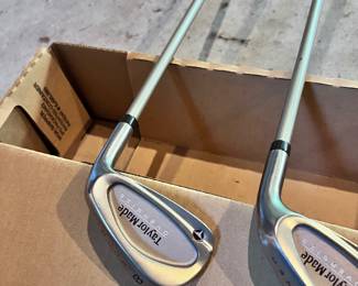 TAYLOR MADE GOLF CLUBS AND MANY MORE