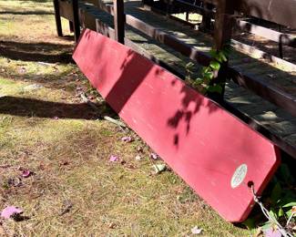 ORIGINAL ELK RAPIDS SADDLE-N-PADDLE PADDLEBOARD 