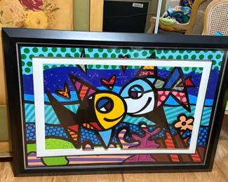 Signed Britto.