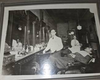 early barber shop photos