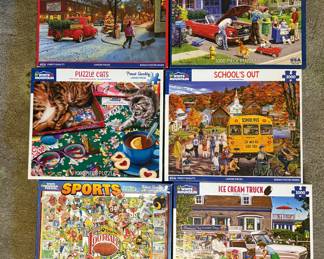 White Mountain Puzzles * All Pieces