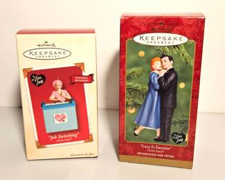 I Love Lucy - Hallmark Ornament sets