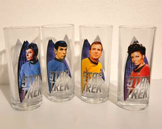 Star Trek Collectible Drinking Glasses