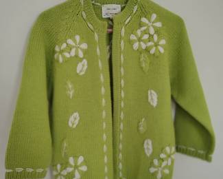 Nice 1960s floral sweater.
