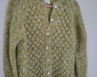 Gimbels angora sweater from 1967.