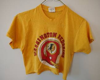 Vintage redskins cutoff.
