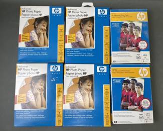 Lot 29 – 5x7 & 4x6 HP Glossy Photo Paper Sheets NIB