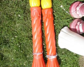 ablow2 red candles $40 for the pair