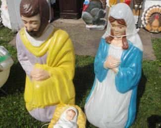 3 piece nativity $65