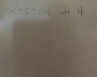 Original Costume Sketch by Pat Barton, an Edith Head design. Gentleman Kreton #4. Gallery framed and contains a piece of the actual costume fabric.
