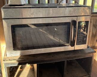 Over the range microwave 