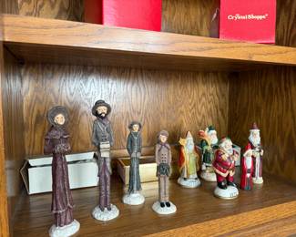 Carolers & Santa figurines