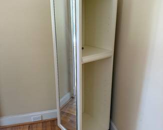 Pottery Barn rotating mirror/shelf/wardrobe