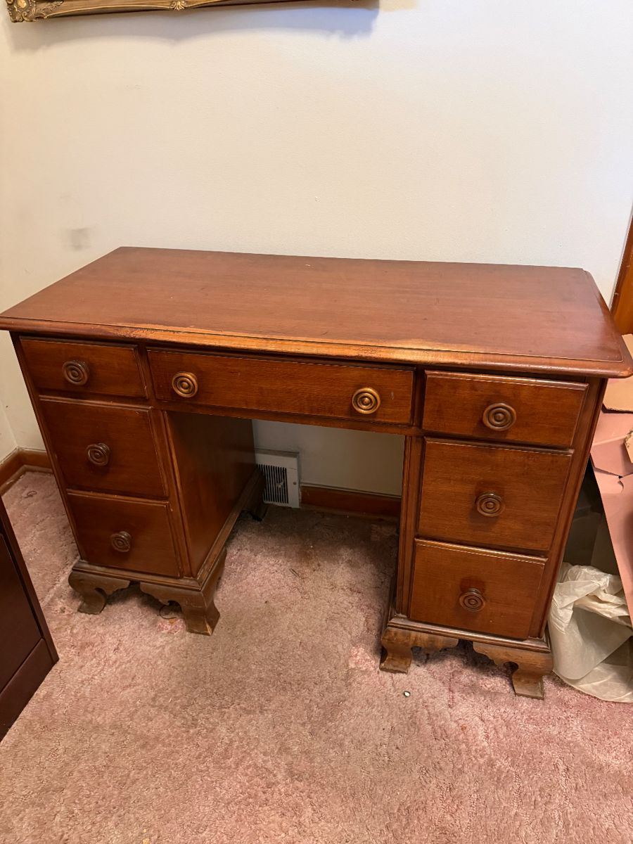 Maple desk
