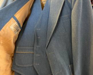 Vintage 3 piece suits