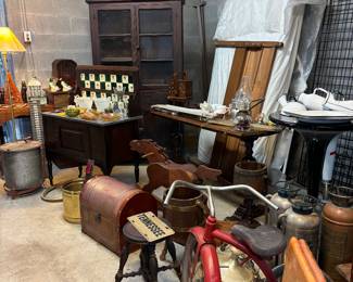 Antique tricycle