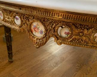 Marble coffee table