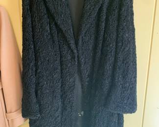 vintage Persian lamb fur coat