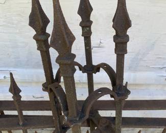 Iron fence