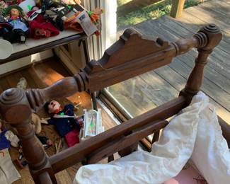 Antique cradle
