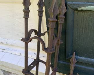 Iron fence
