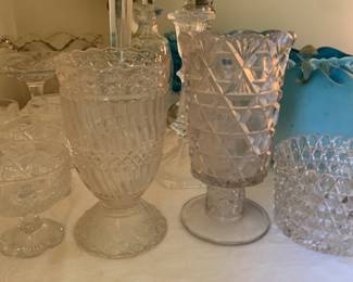 2 celery vases