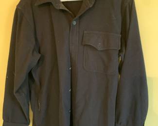 Navy wool