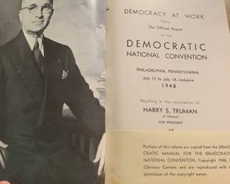 1948 Democratic Convention transcripts